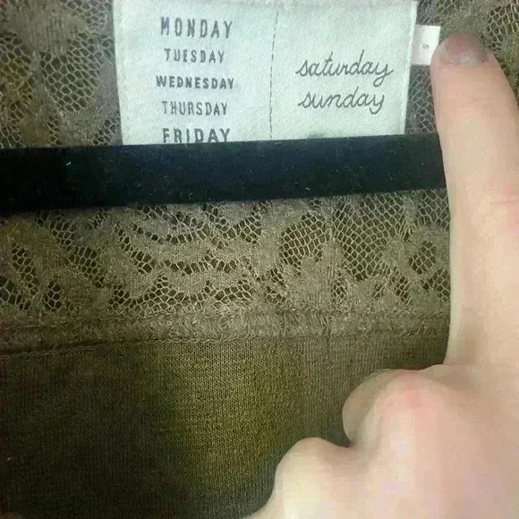 Anthropologie Saturday Sunday Women’s Jacket. Size small. Green - Picture 7 of 7